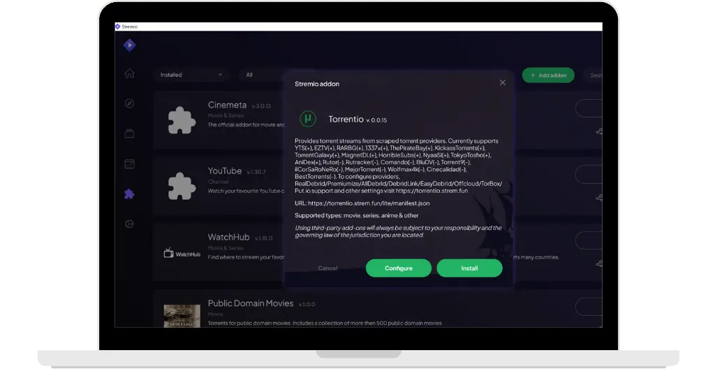 Torrentio v0.0.15 (Official) - Best Stremio Addon 2025 1 Torrentio Stremio 2